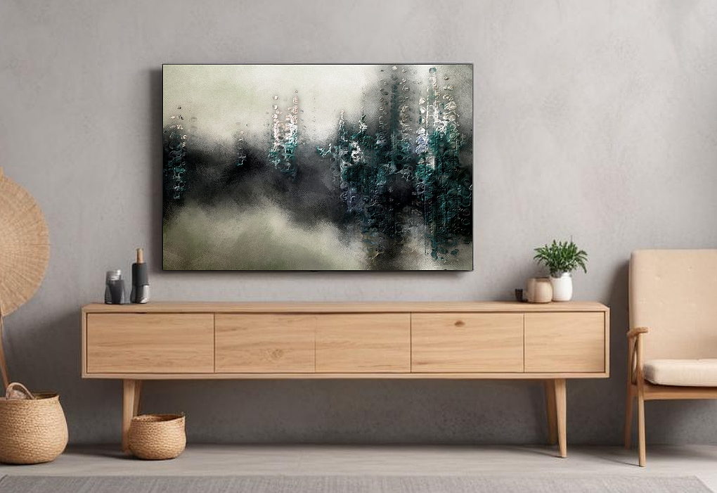 Early morning in forest
